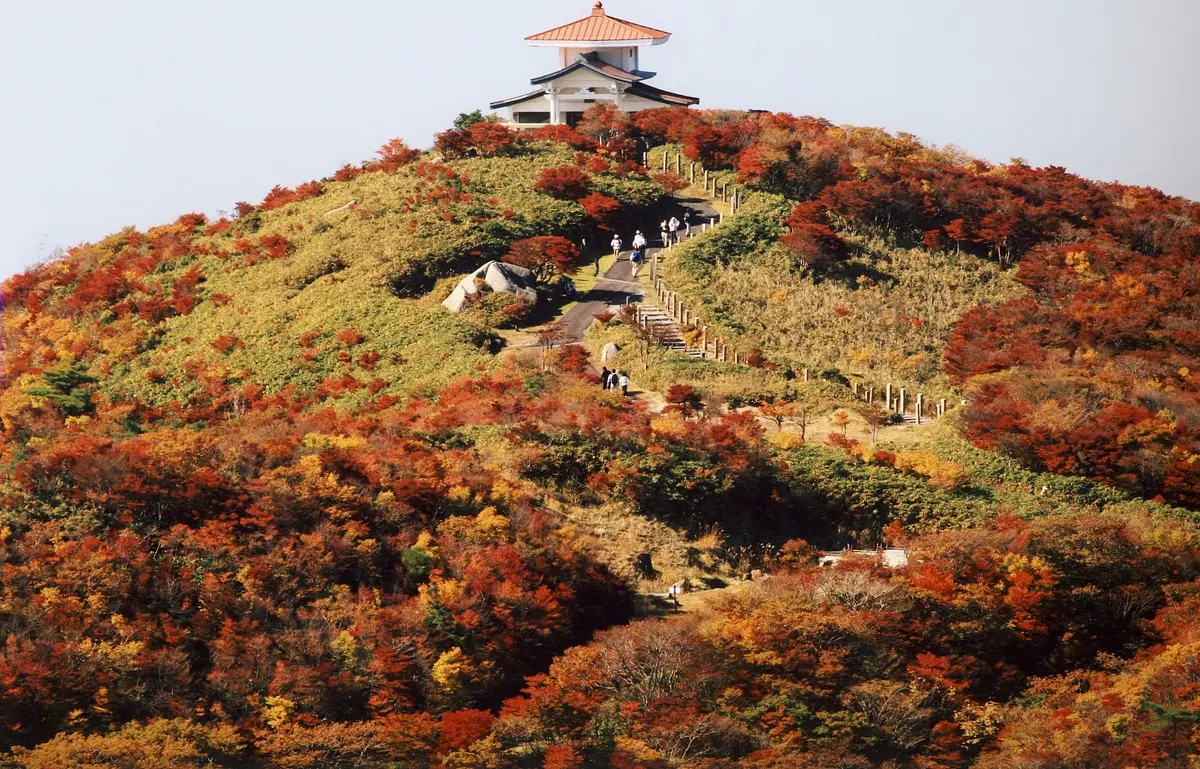 禦在所禦在所山（Mt.Gozaisho）的秋葉
