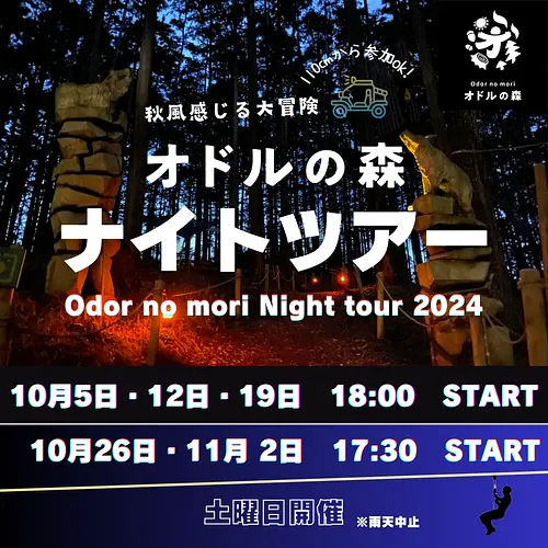 Visite nocturne de la forêt d&#39;Odol 2024