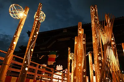 高田本山専修寺のライトアップ（12）
