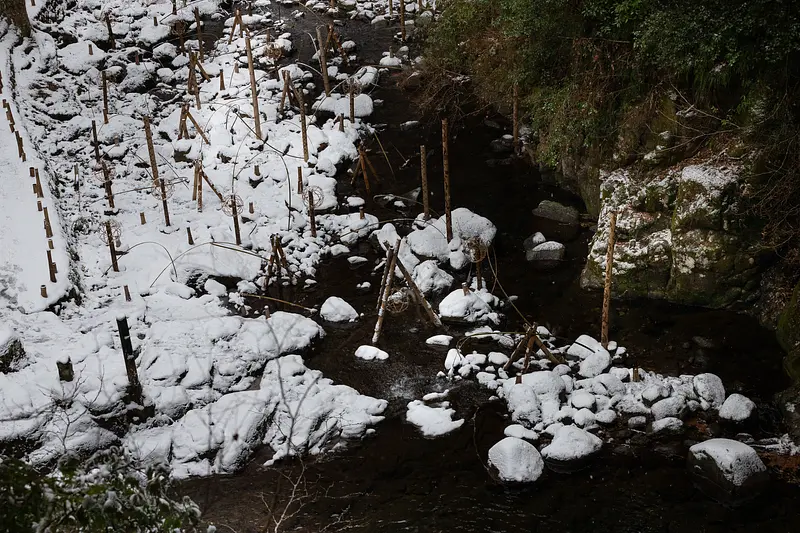 Cataratas Akame Shijuhachi Invierno 1