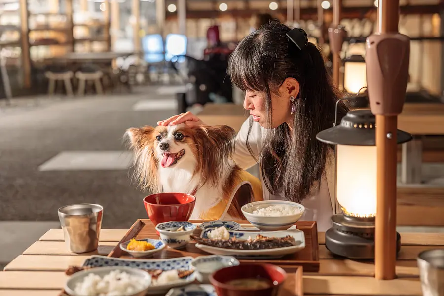 安い ペット同伴可 食事 よなご