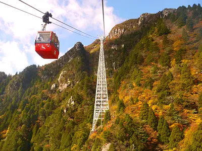 御在所岳山上の紅葉