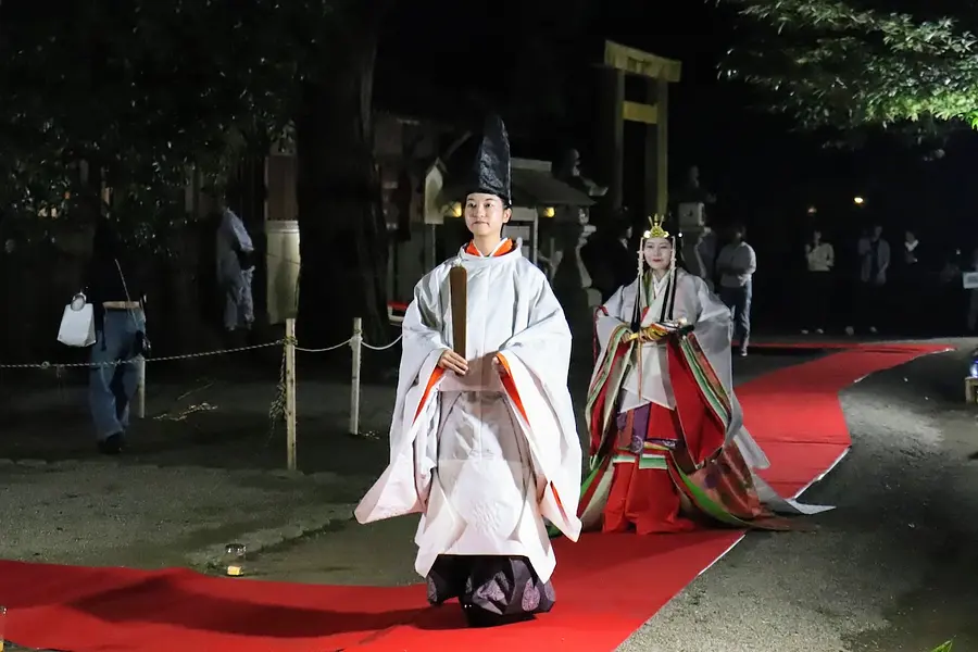 竹神社満月夜参り〜斎王の祈り〜〈令和6年11月16日〉