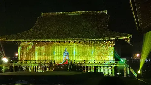 saikuu Heian Projection Mapping 2024