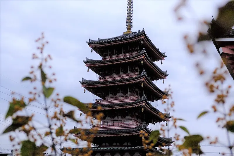 Pagoda de cinco pisos