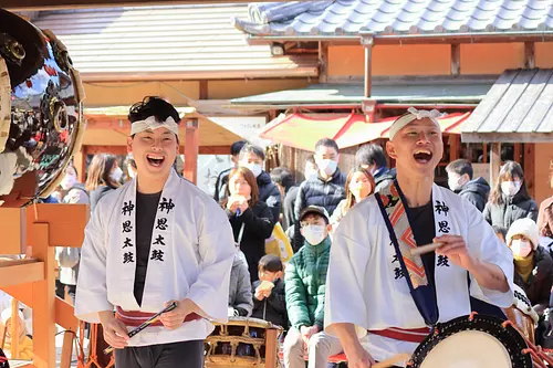 22e Festival de Taiko au Japon, merci à Dieu pour la grâce de Dieu