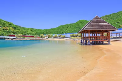 Le jardin tropical de Nishiki Mukai Beach est une plage gratuite ! Présentation des attractions et des parkings