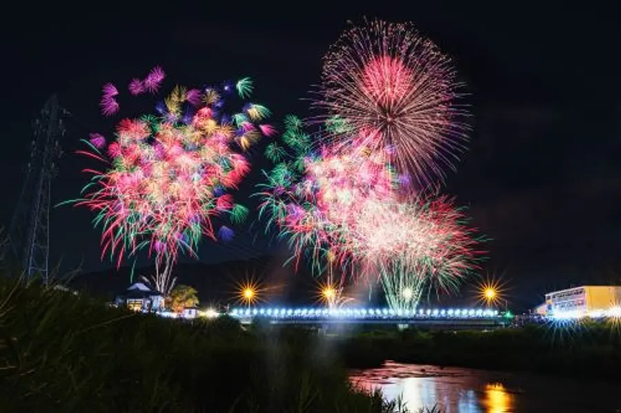 เทศกาลดอกไม้ไฟฤดูร้อนที่แม่น้ำนาบาริ ปี 2024