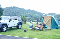 Image of auto camping
