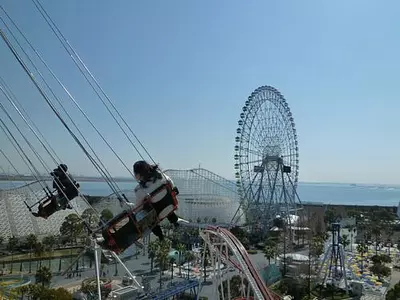 La nouvelle attraction "Star Flyer" de Nagashima Spa Land