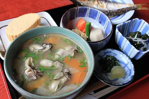 Sushiku "oyster porridge"