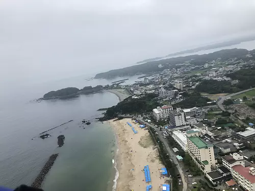 [โอสึสึ（osatsu）Motor พาราไกลด์ดิ้ง(Paragliding) ใน Chidorigahama]