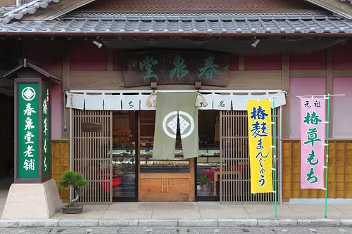 Tsubaki Kusamochi Honpo Shunsendo long-established store