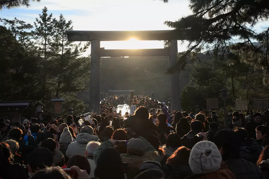 First visit to IseJingu [IseJingu]