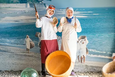 ¡Experimenta la cultura “Ama diver”! ¡Disfruta de mariscos como la langosta y el abulón en AmaHut (Amagoya)!
