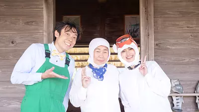 “Yoshi Onii-san”在志摩与“Kazari”一起体验海女小屋（AmaHut（Amagoya））！