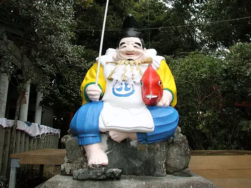 Ebisu statue with nose ①