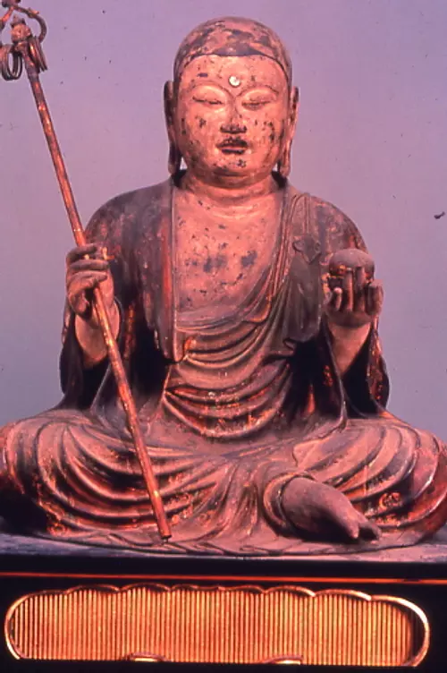木造地藏菩萨坐像
