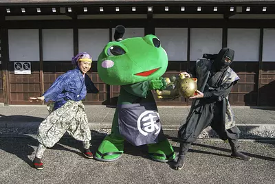 Have fun at “Ise Azuchi-Momoyama Culture Village”! It feels like you've traveled back in time to the Sengoku period! ?