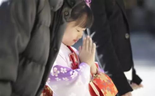 [TadoTaishaShrine] Shichigosan prayer