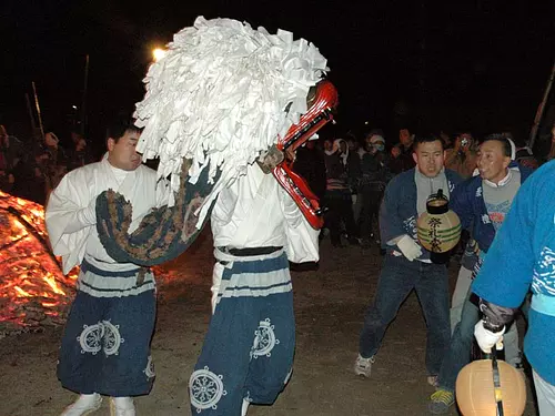 东大淀的御头祭神仪式