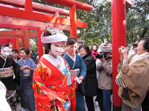 海山道開運稲荷神社　狐の嫁入り神事