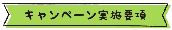 キャンペーン実施要項