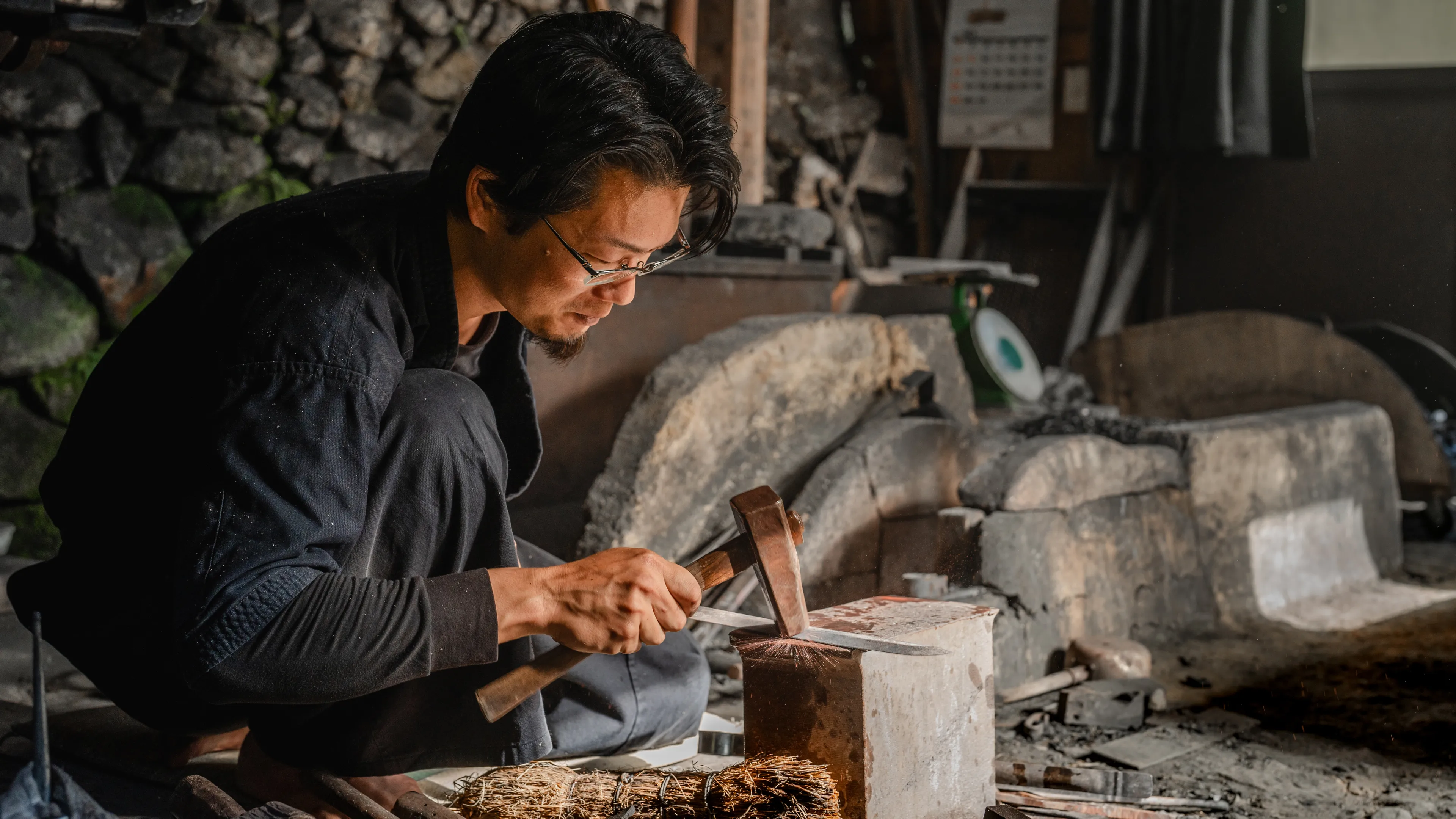 三重県唯一の刀鍛冶工房見学＆小刀製作体験